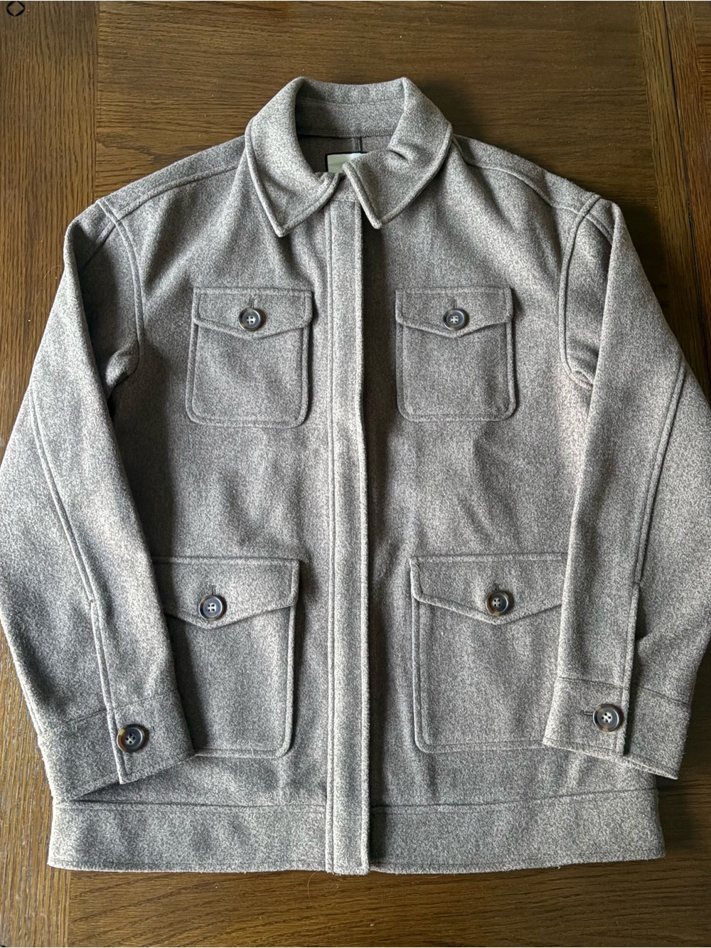 Bagatelle tan brown chore jacket